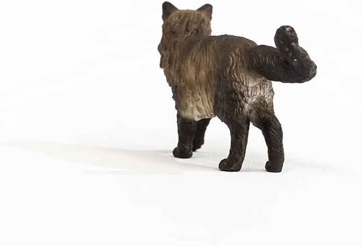 Figura Animales Gato Ragdoll Pintado A Mano