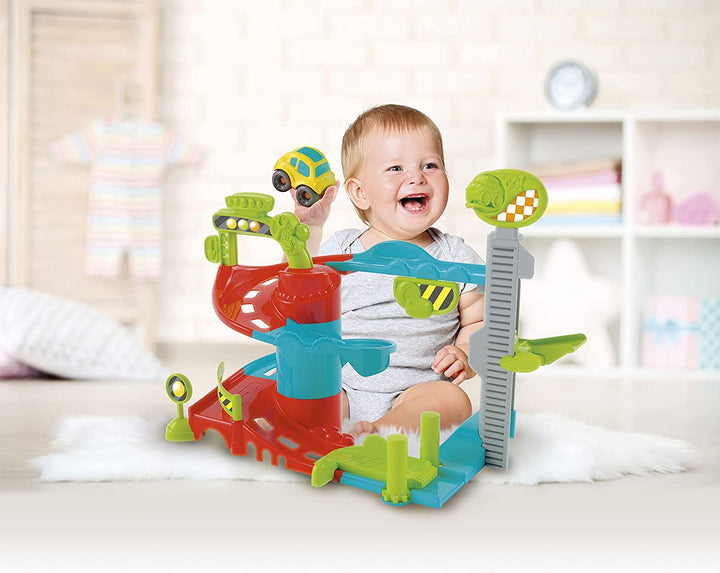 Juego Didáctico Pista De Carros Gira Y Aprende Niños