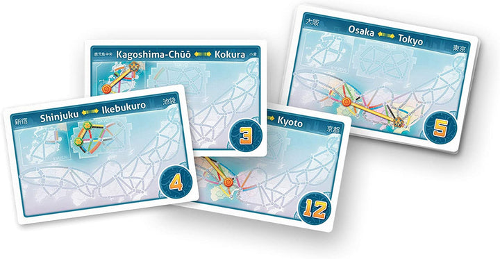 Juego De Mesa Aventureros Al Tren Italia Y Japon