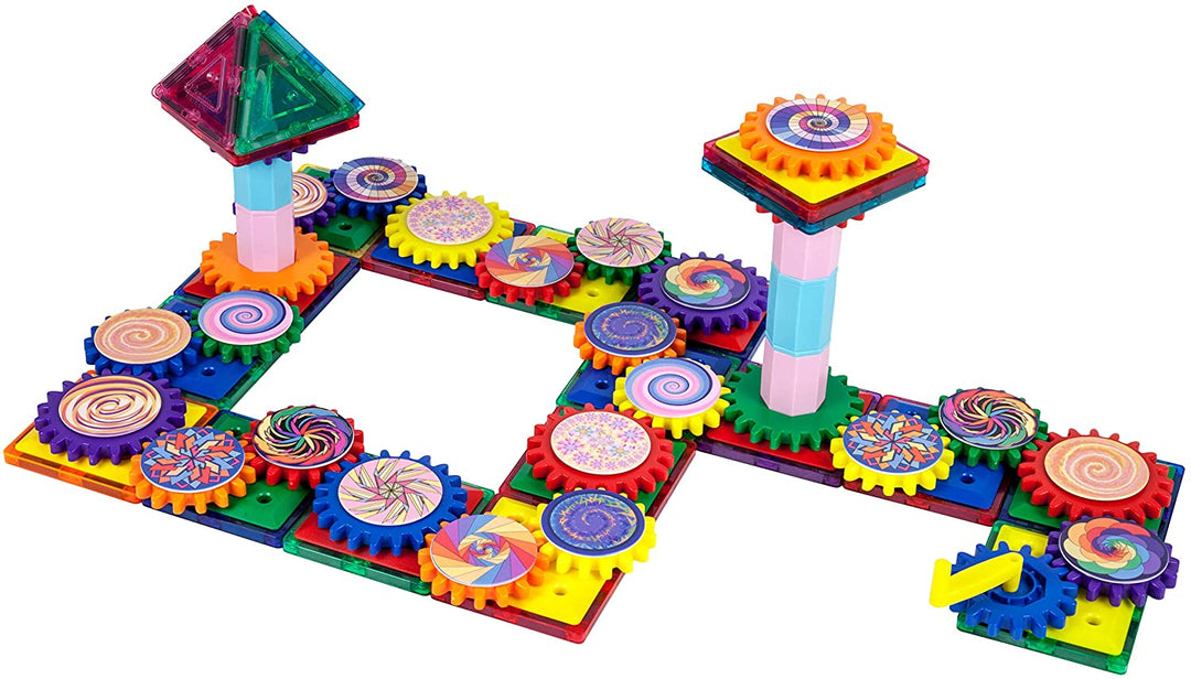 Juego De Construcción Magnético Ilusión Óptica