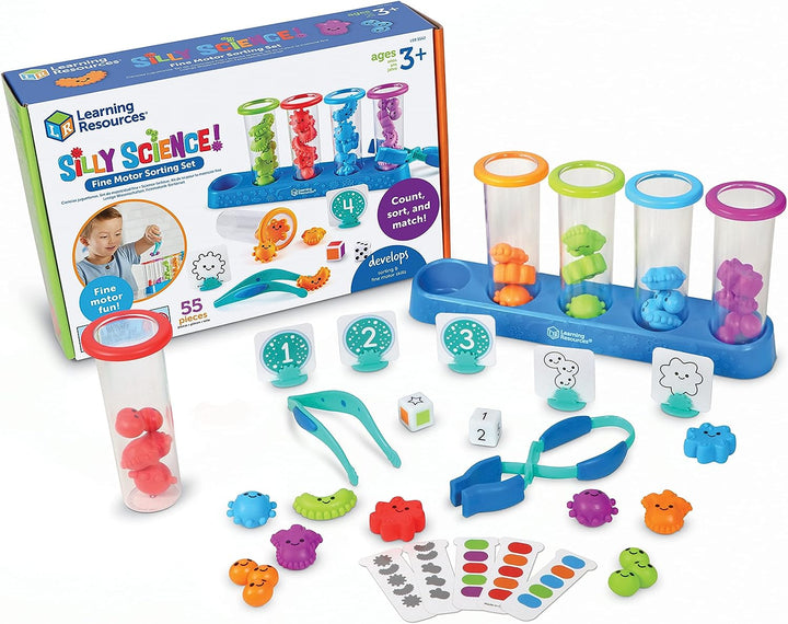 Juego De Clasificacion Y Motricidad Fina Niños