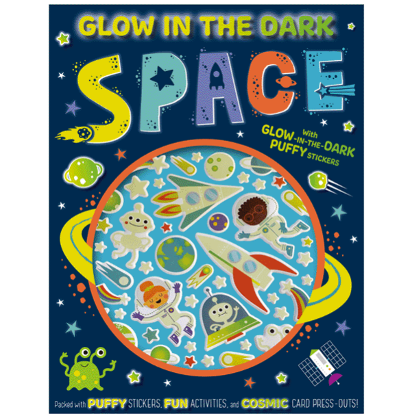 Libro De Actividades Stickers Del Espacio
