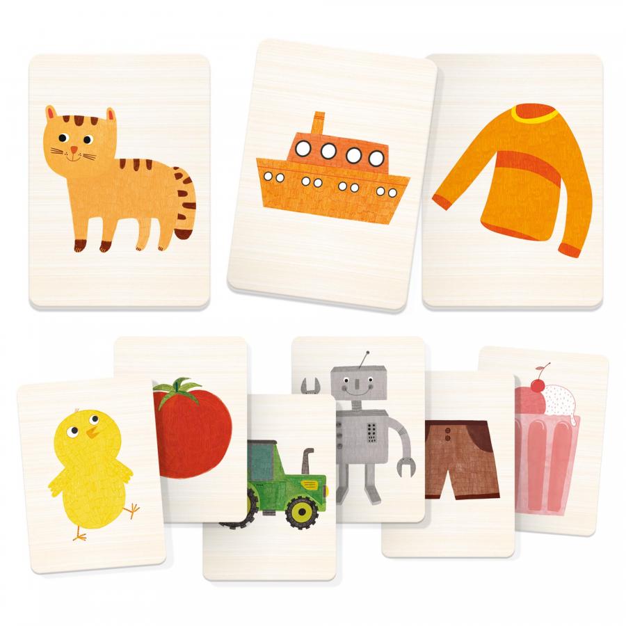 Juego Tarjetas Didácticas Primer Juego De Logica