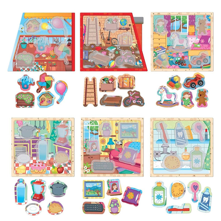 Loteria Infantil Las Partes De La Casa