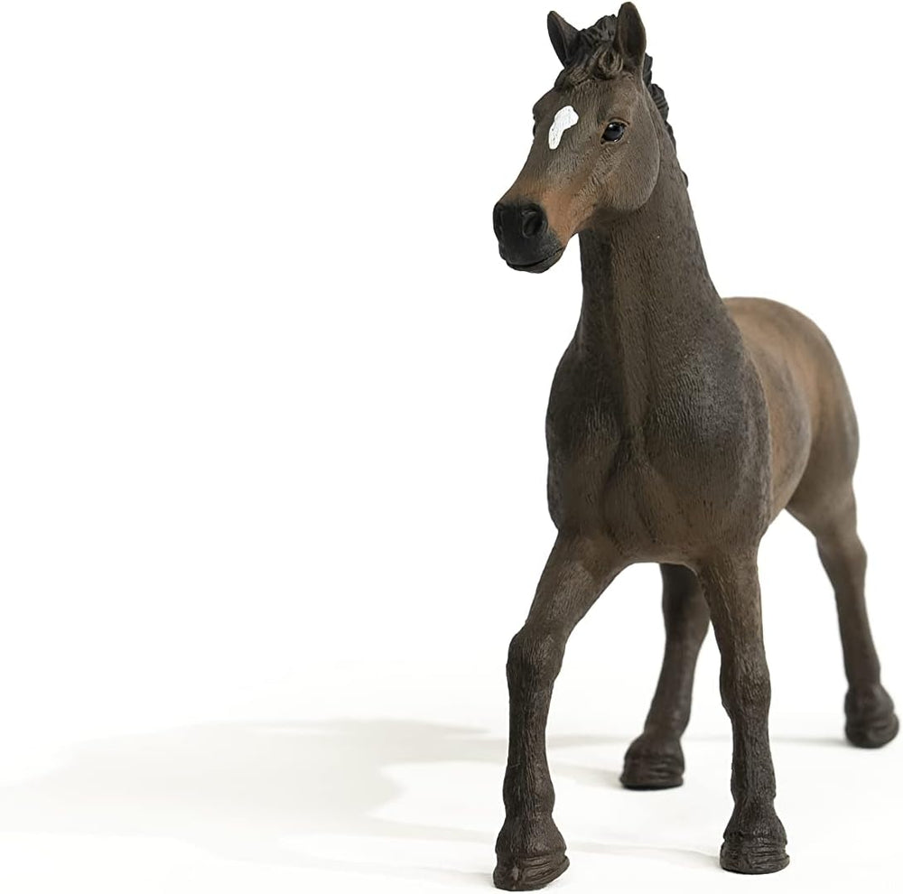 Figura Animales Caballo Oldenburger  Pintado A Mano