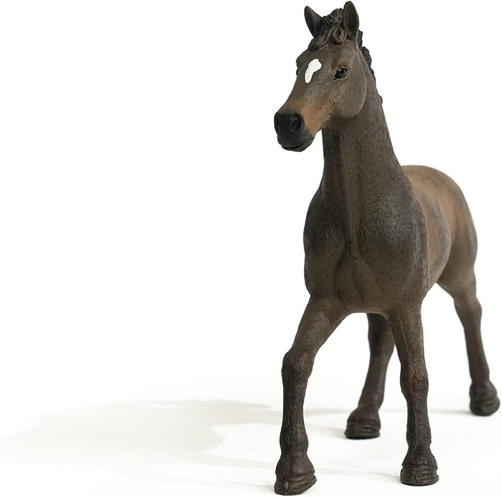 Figura Animales Caballo Oldenburger  Pintado A Mano