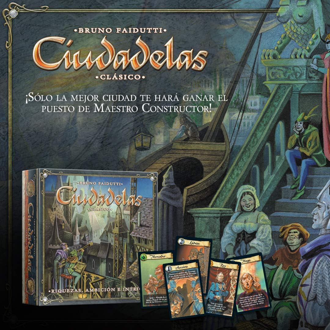 Juego de Mesa Ciudadela Clasico Cartas