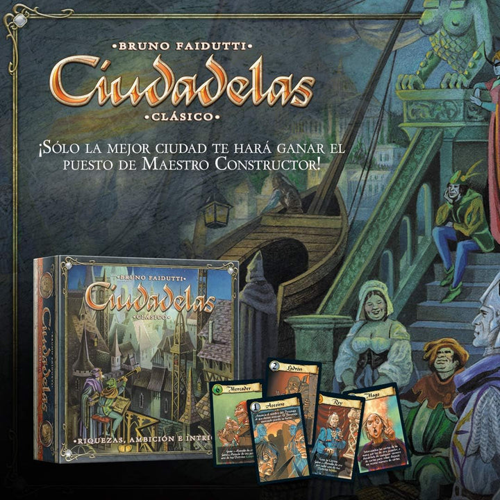Juego de Mesa Ciudadela Clasico Cartas