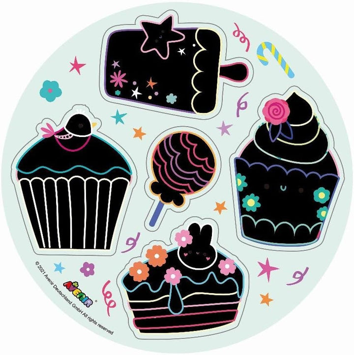 Juego De Pesca Y Set De Arte Para Raspar Dulces