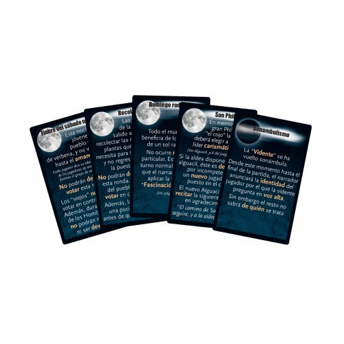 Juego De Mesa Luna Nueva Los Hombres Lobo de Castro Negro