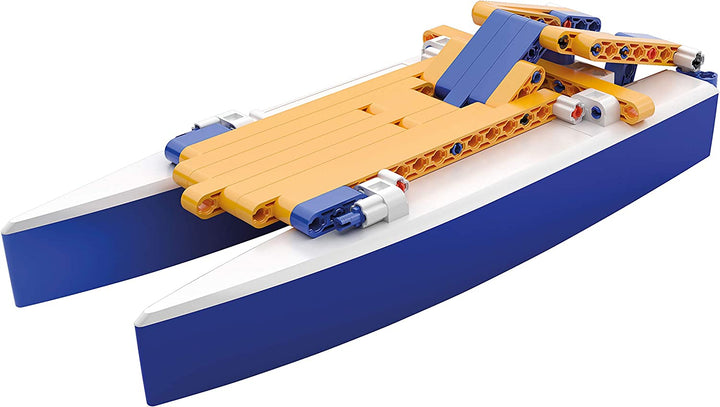 Juego Construcción Tipo Lego 10 Barcos STEM