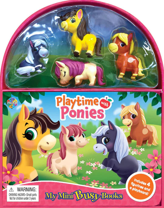 Libro y Juego 2 En 1 Animales Ponis