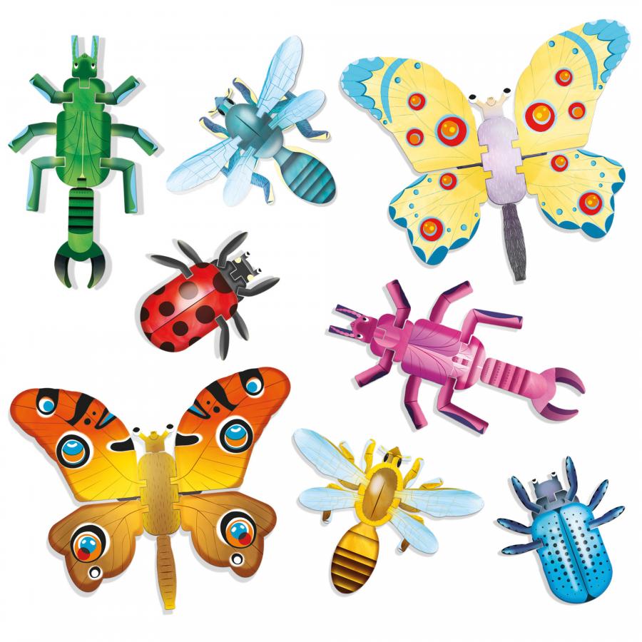 Juego Montessori Constructor De Insectos