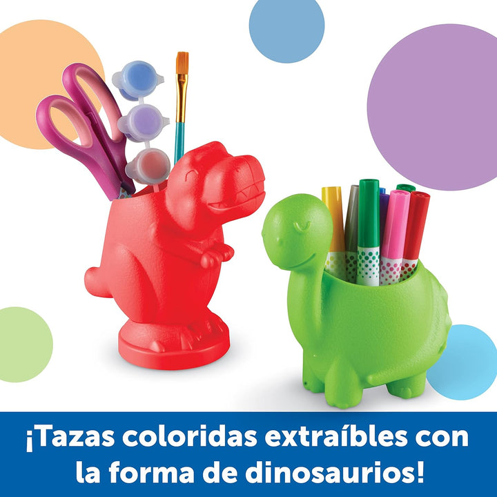 Organizador de Escritorio Dinosaurios Para Ninos