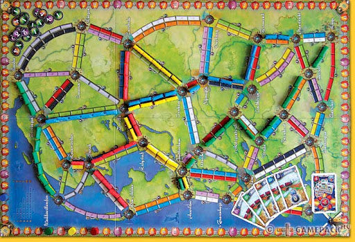 Juegos de Mesa ¡Aventureros al Tren! Países Bajos