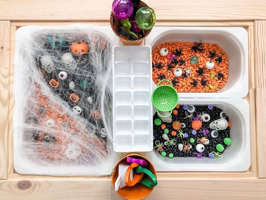 Mesa Sensorial Montessori 2 En 1 Lego