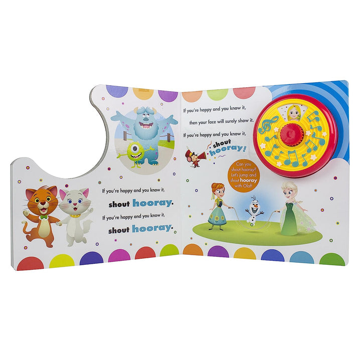 Libro Interactivo Gira Y Canta Disney Baby Español