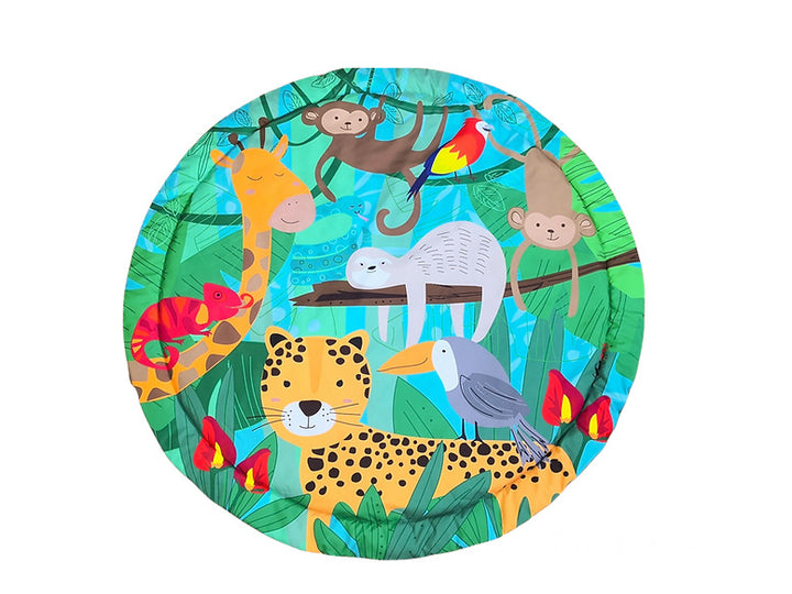 Tapete Para Bebe Animales De La Selva