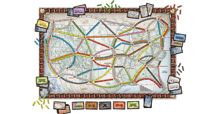 Juegos de Mesa ¡Aventureros al Tren! Clásico