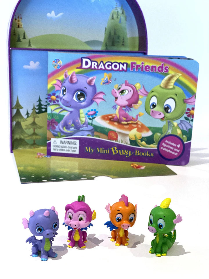 Libro y Juego 2 En 1 Animales Dragones