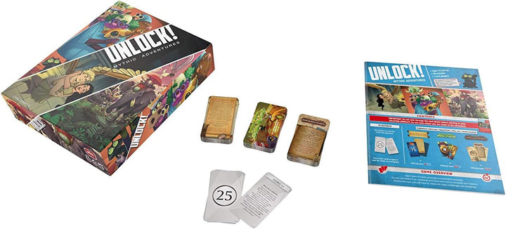 Juego De Mesa Unlock Mythic Adventures Espanol