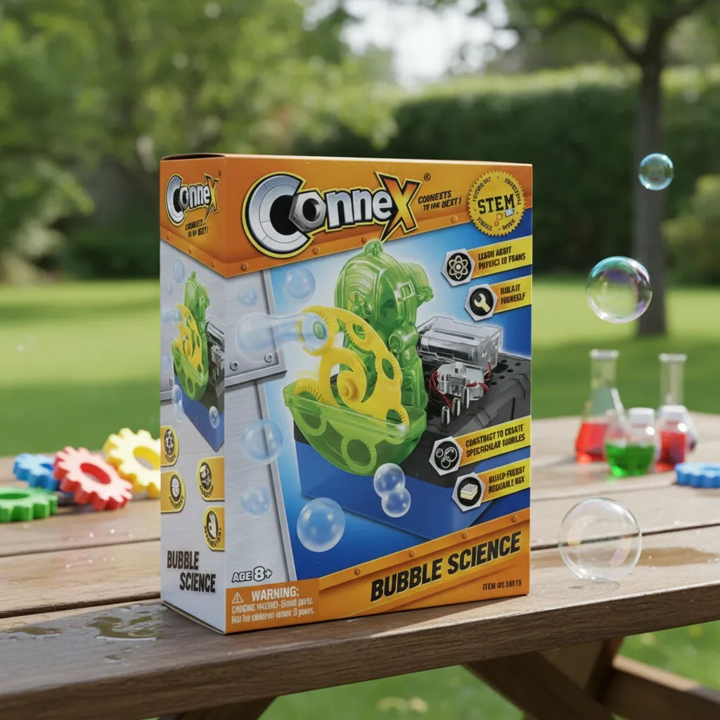 Experimento STEM Ciencia De Las Burbujas