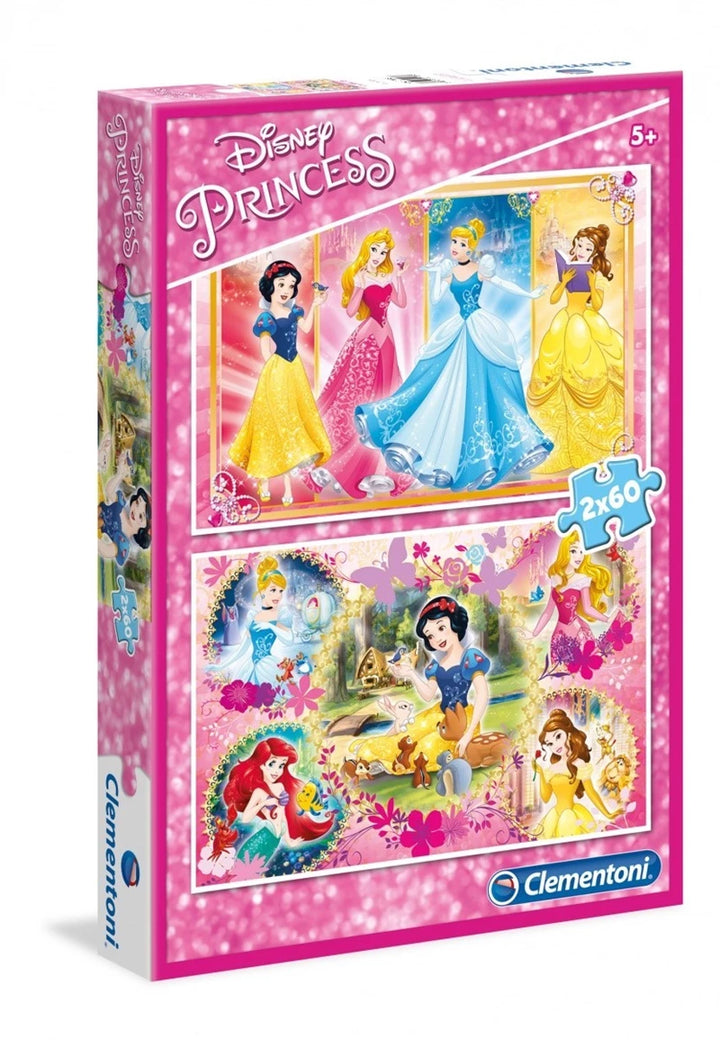 Rompecabezas Princesas Disney 2 En 1 Niños