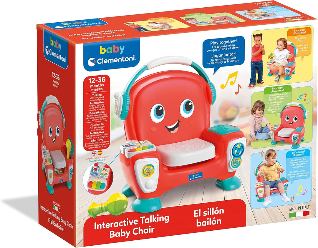 Silla Interactiva Musical Bilingüe Para Niños