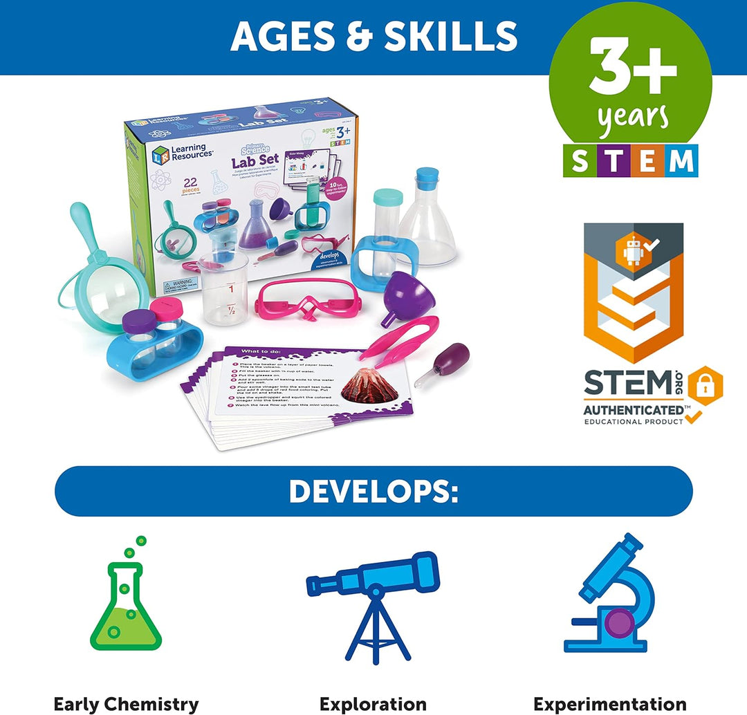 Set De Laboratorio De Ciencia Stem Para Niños