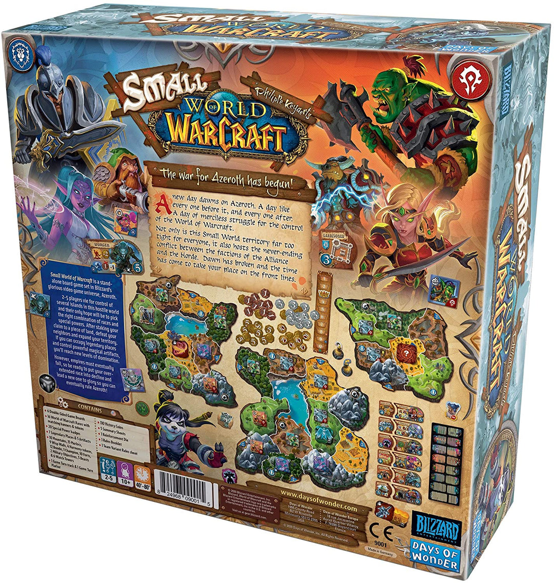 Juegos De Mesa Small World of Warcraft Niños Adultos
