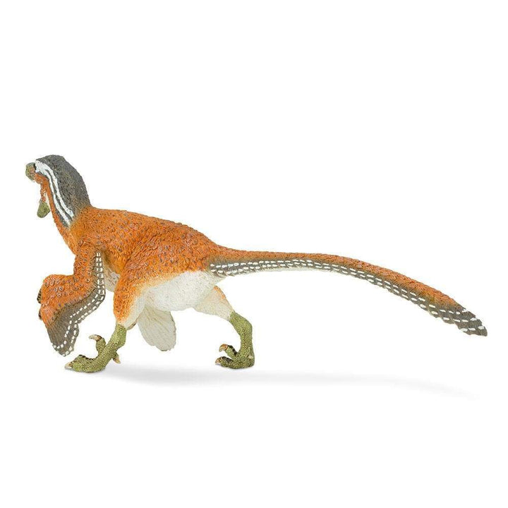 Figura Dinosaurio Velociraptor Pintado a Mano