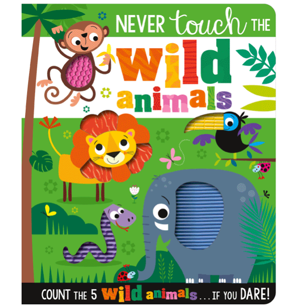 Libro Sensorial Nunca Toques A Los Animales Salvajes