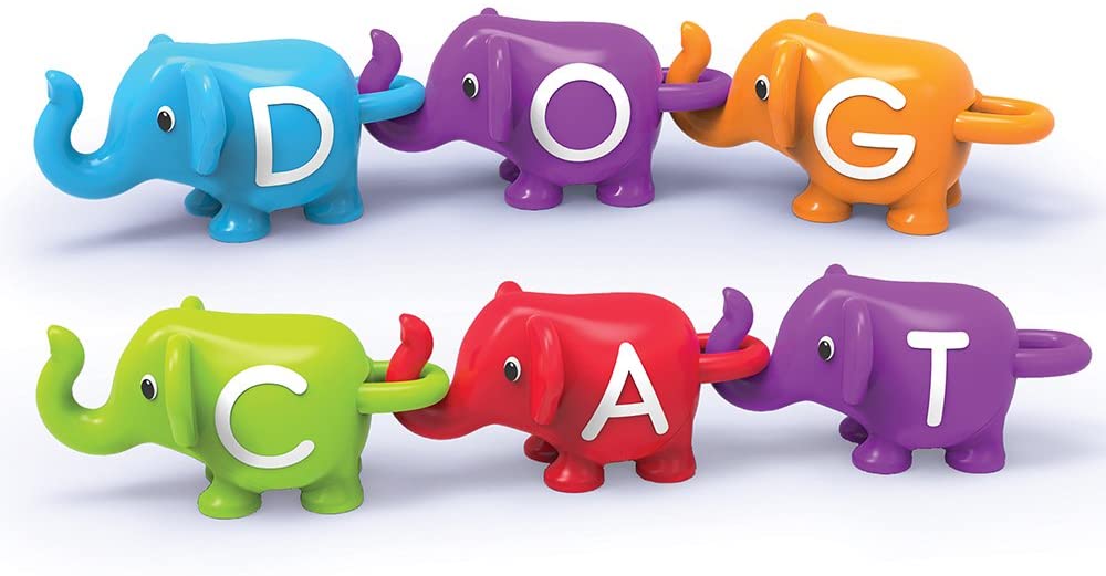 Juego Didáctico Aprendiendo El ABC Elefantes Para Niños