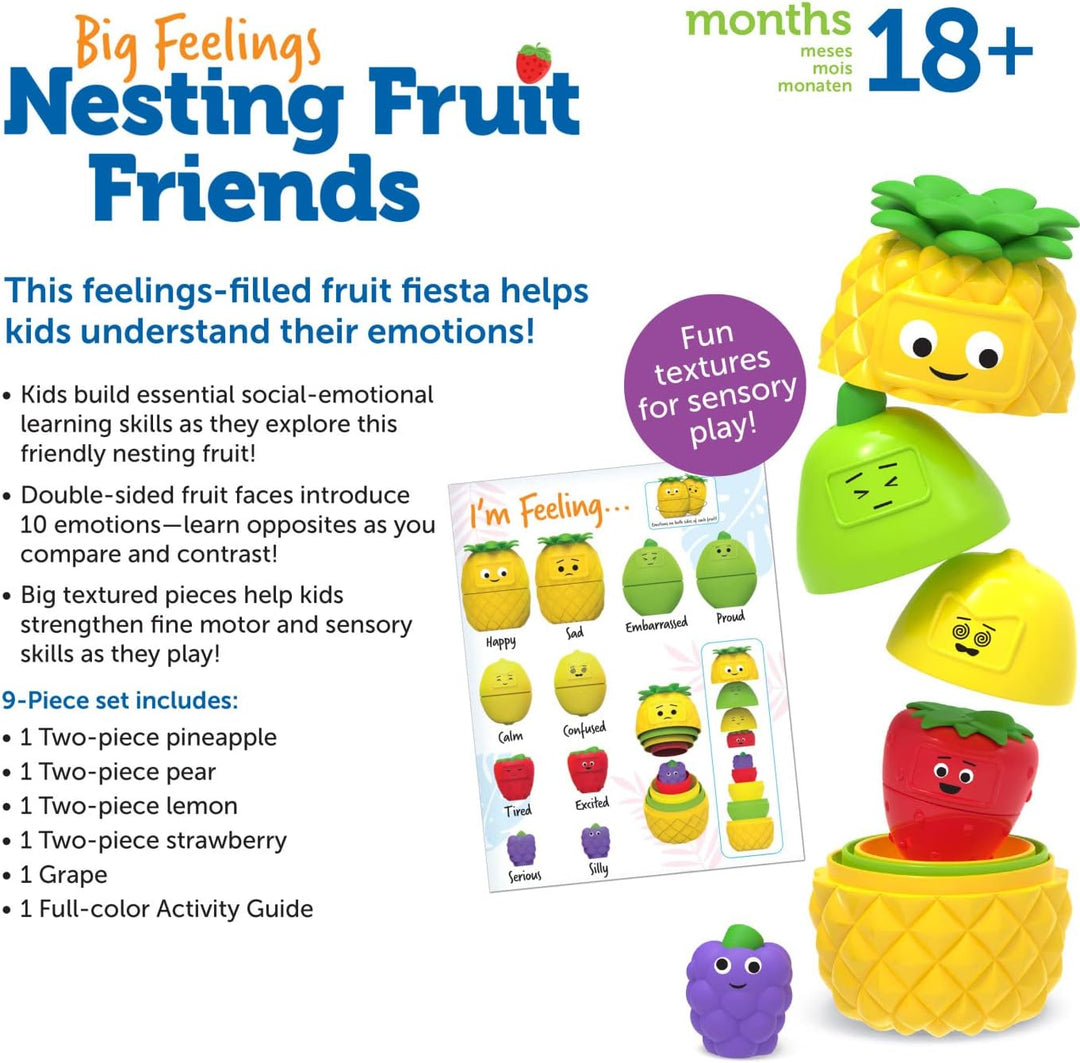 Juego De Encaje Frutas De Las Emociones Niños