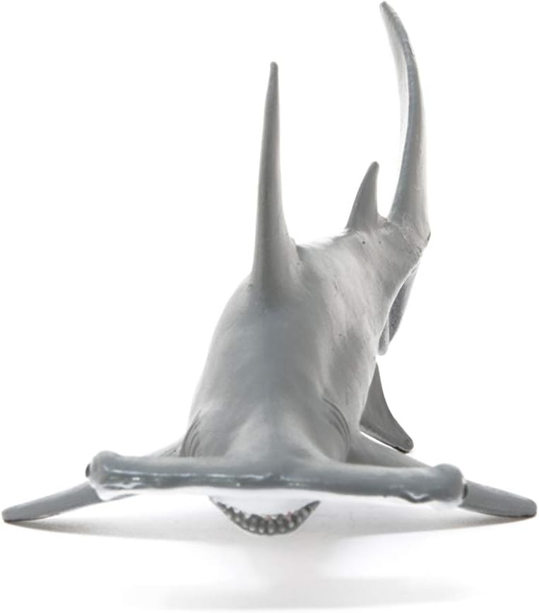 Figura Animales Tiburon Martillo Pintado A Mano