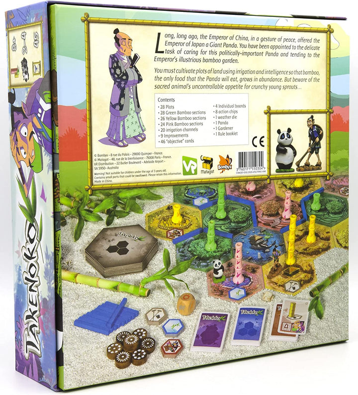 Juego de Mesa Takenoko Adultos Ninos