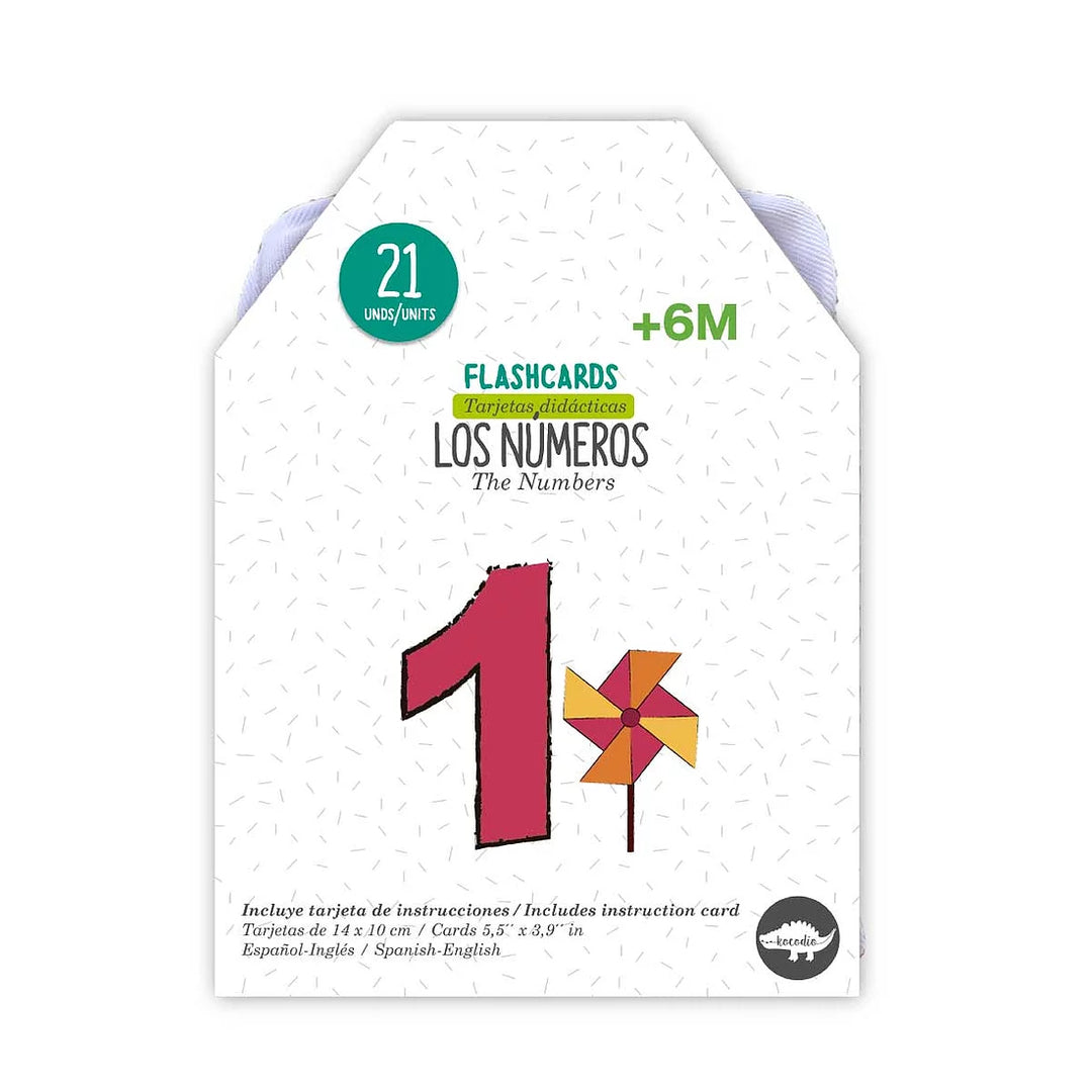Flash Cards Kocodio Los Números