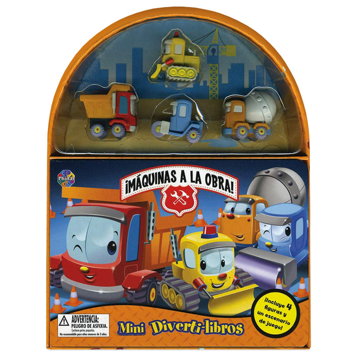 Libro y Juego 2 En 1 Maquinas A La Obra