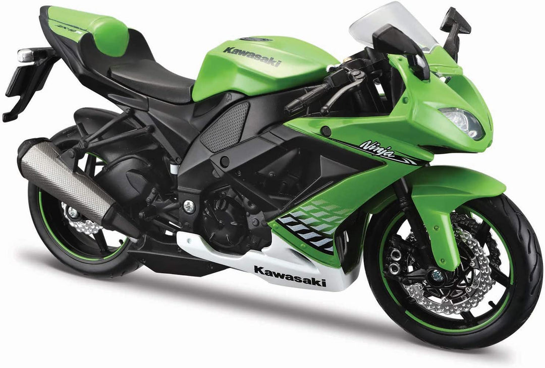 Moto Coleccionable Kawasaki Ninja Zx 10r Escala 1:12