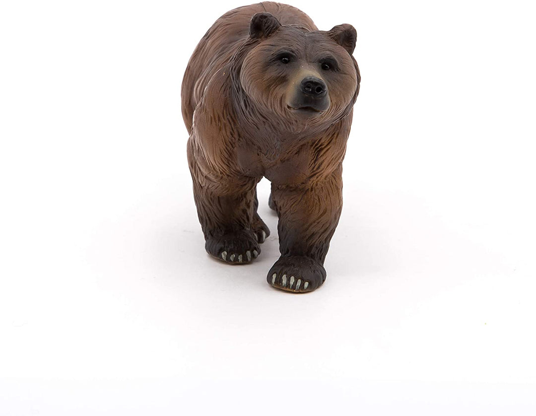 Figura Animales Oso Pirineo Pintado a Mano