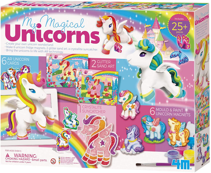 Set De Arte Pinta y Decora Tus Imanes Unicornio