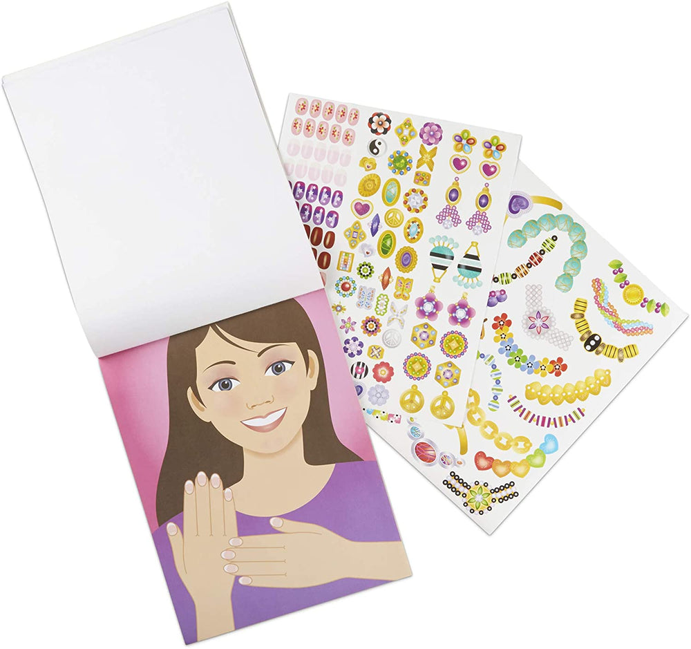 Stickers Reutilizables Diseno Joyas