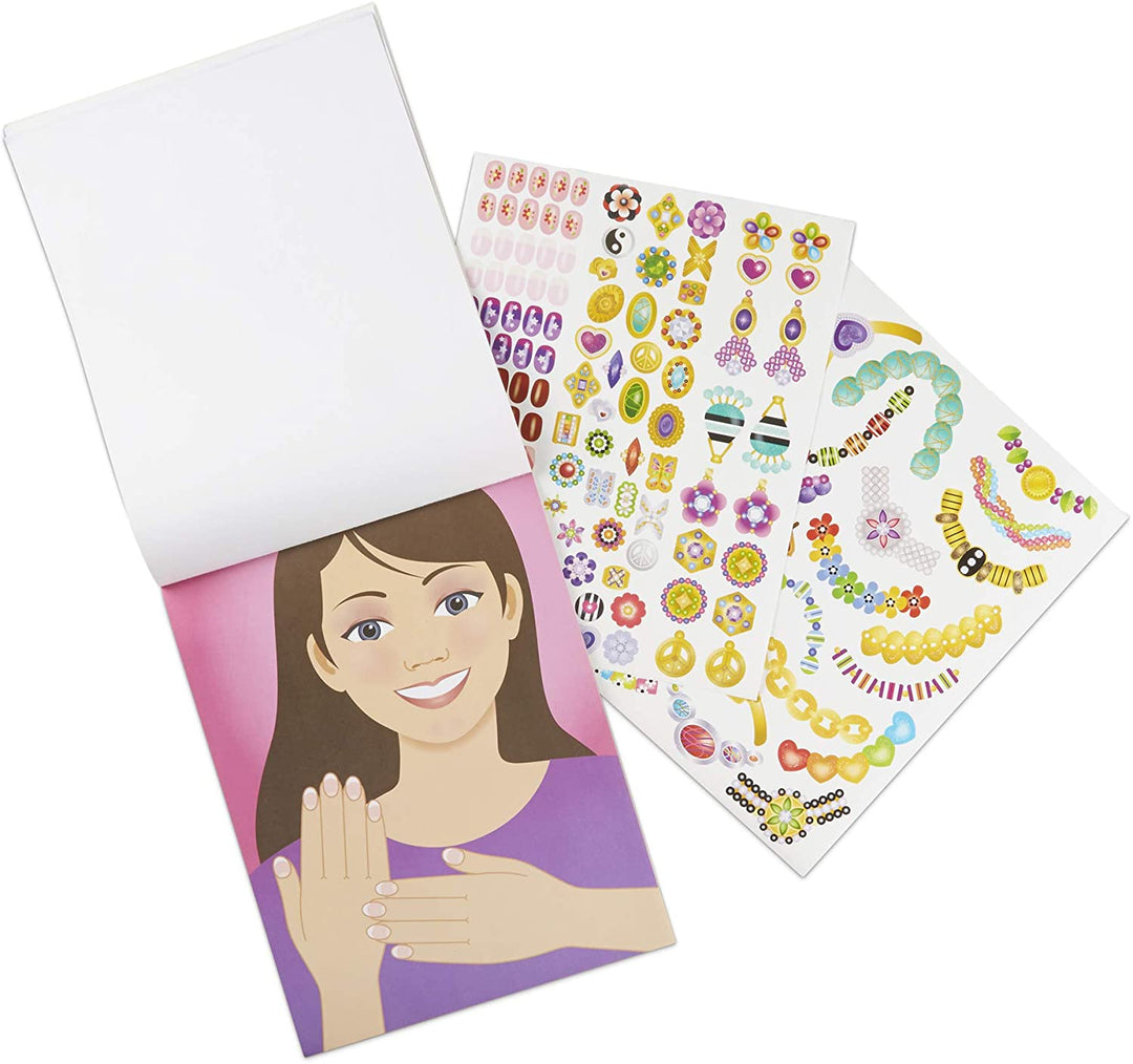 Stickers Reutilizables Diseno Joyas