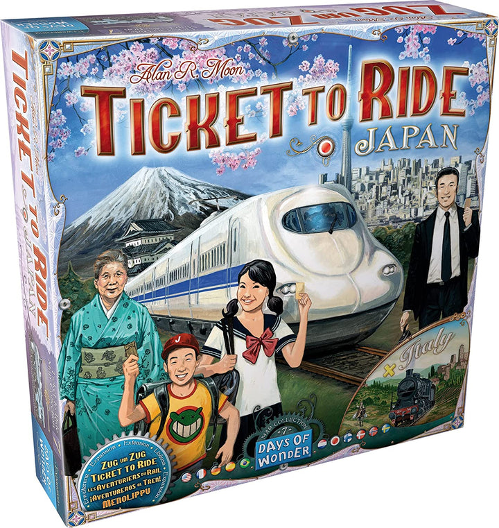 Juego De Mesa Aventureros Al Tren Italia Y Japon