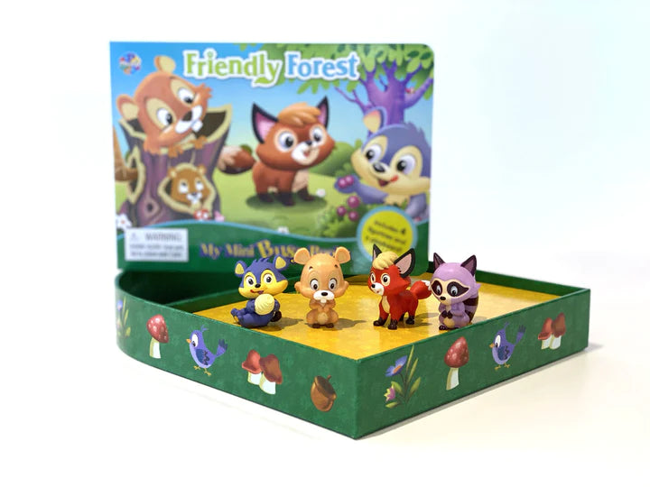 Libro y Juego 2 En 1 Animales Amigos Del Bosque