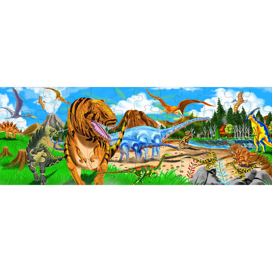 Rompecabezas Tapete Tierra de Dinosaurios