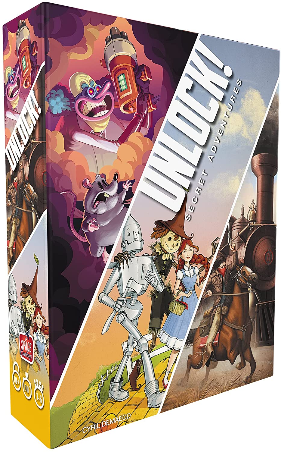 Juego De Mesa Unlock Secret Adventures Espanol