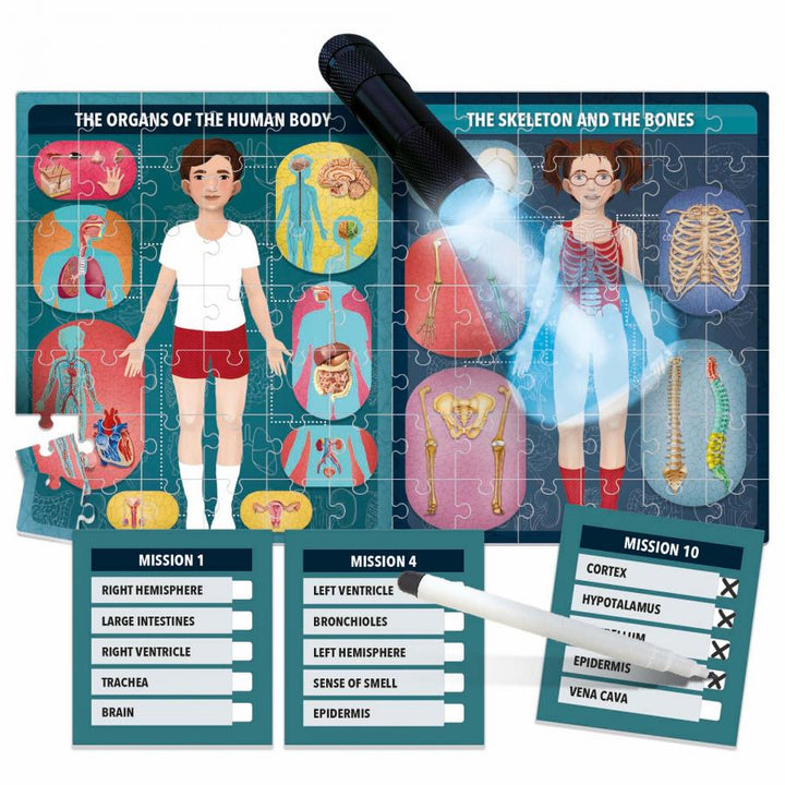 Juego STEM Rompecabezas El Cuerpo Humano