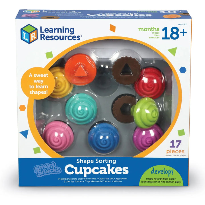 Juego de Clasificacion Cupcakes Formas Y Colores Para Niños