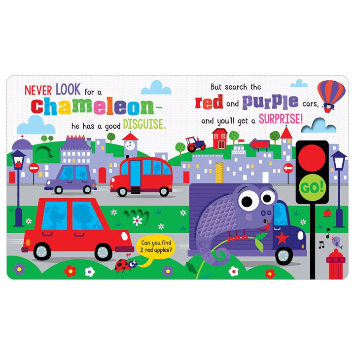 Libro Sensorial Nunca Busques Un Camaleon
